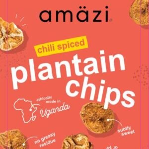 Plantain chips chili spiced